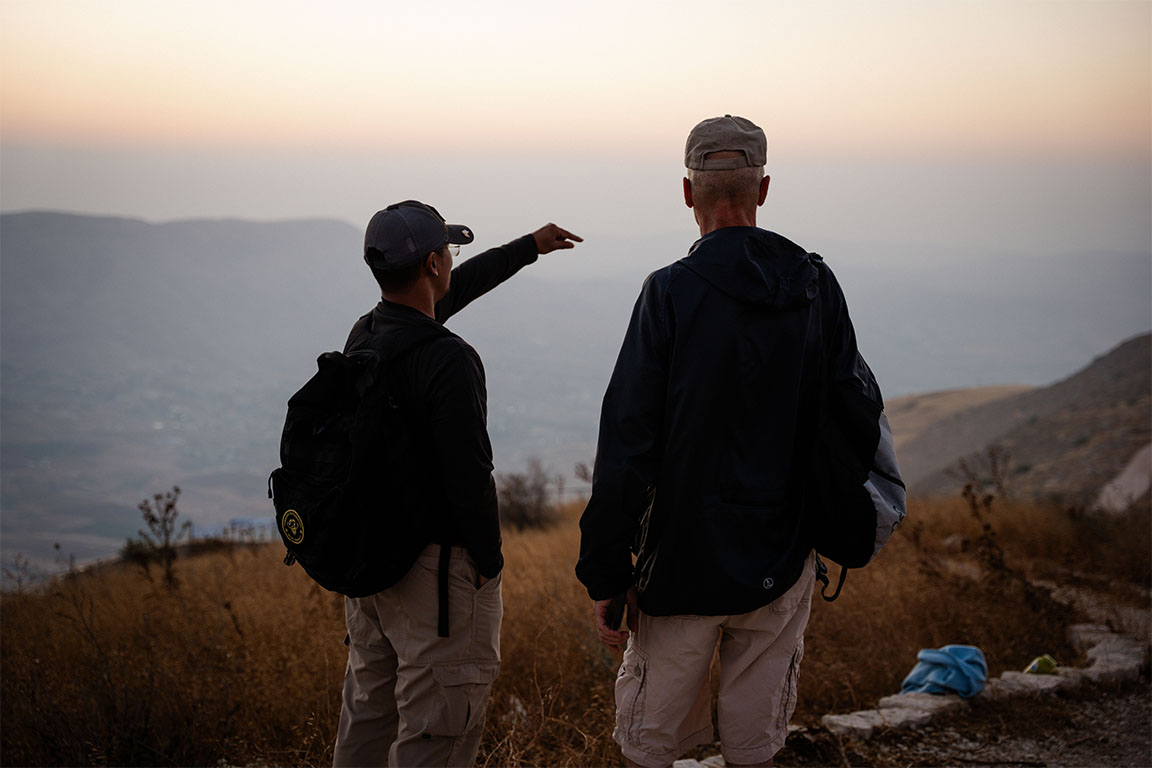 Elon Moreh looking east