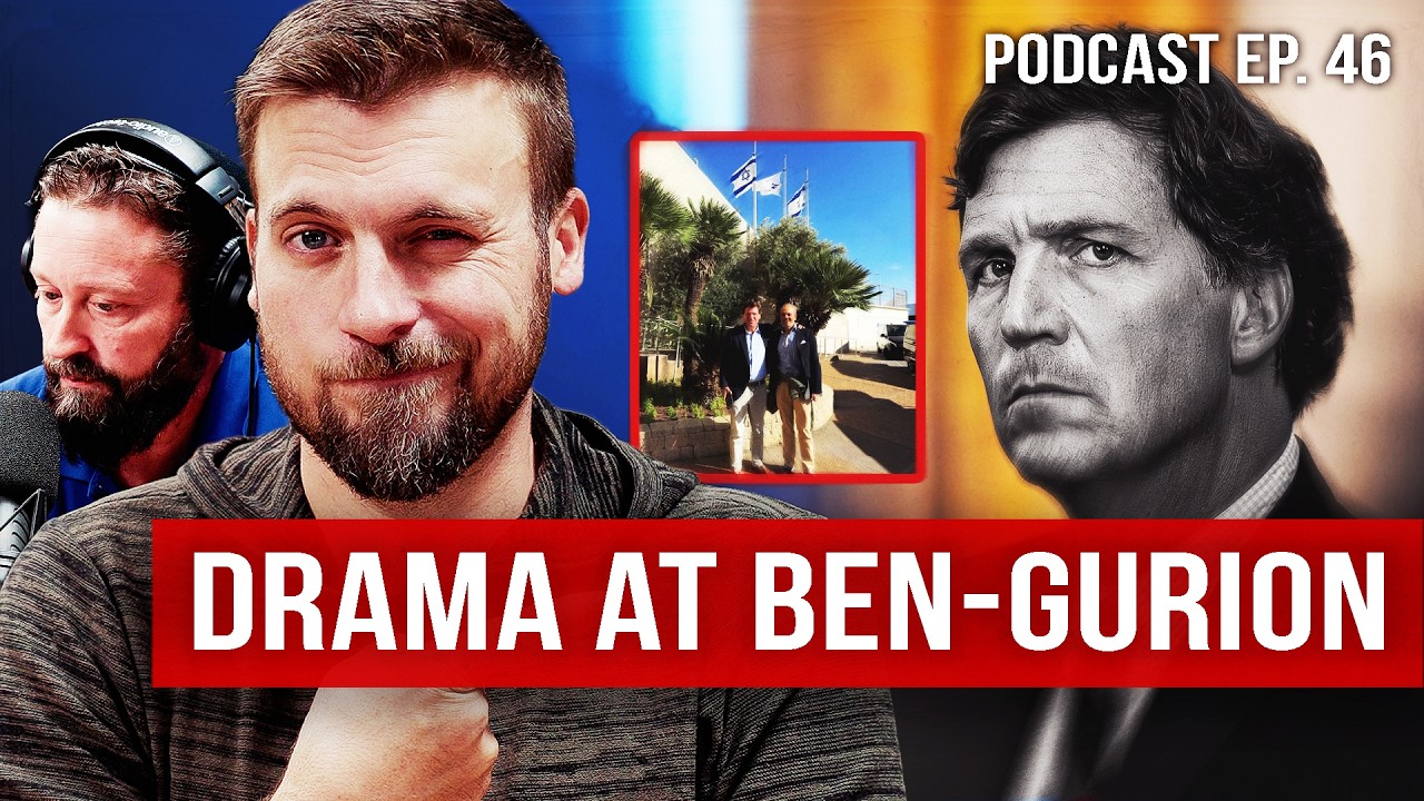 Carlson Fakes Persecution in Israeli Airport