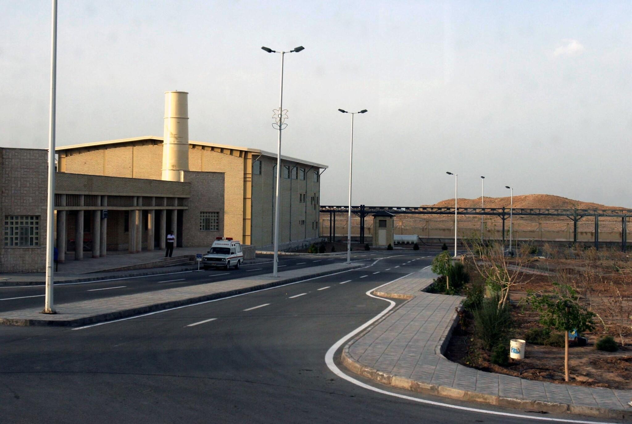 Nuclear enrichment facility in Natanz, Iran